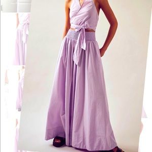 Free People Paloma set in Lavender, XS